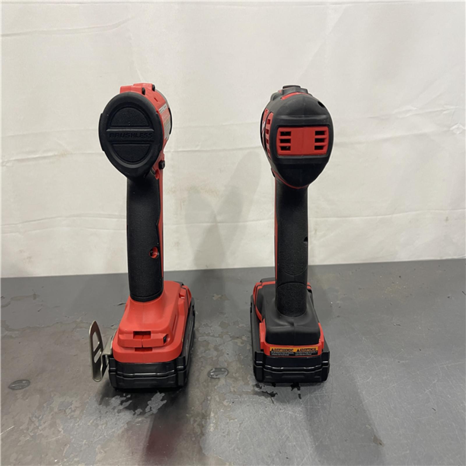 AS-IS- Milwaukee M18 Compact Brushless 2-Tool Combo Kit