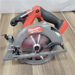 AS-IS Milwaukee M18 FUEL 18V Lithium-Ion Brushless Cordless 6-1/2 in. Circular Saw (Tool-Only)