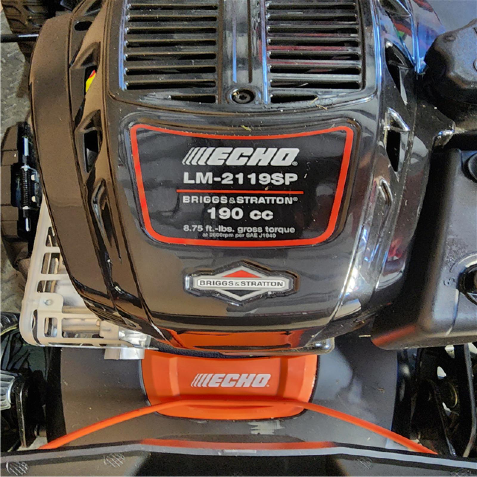 HOUSTON LOCATION - AS-IS Echo 21 Inch 190 CC Gas-Powered Self-Propelled Lawn Mower - LM-2119SP