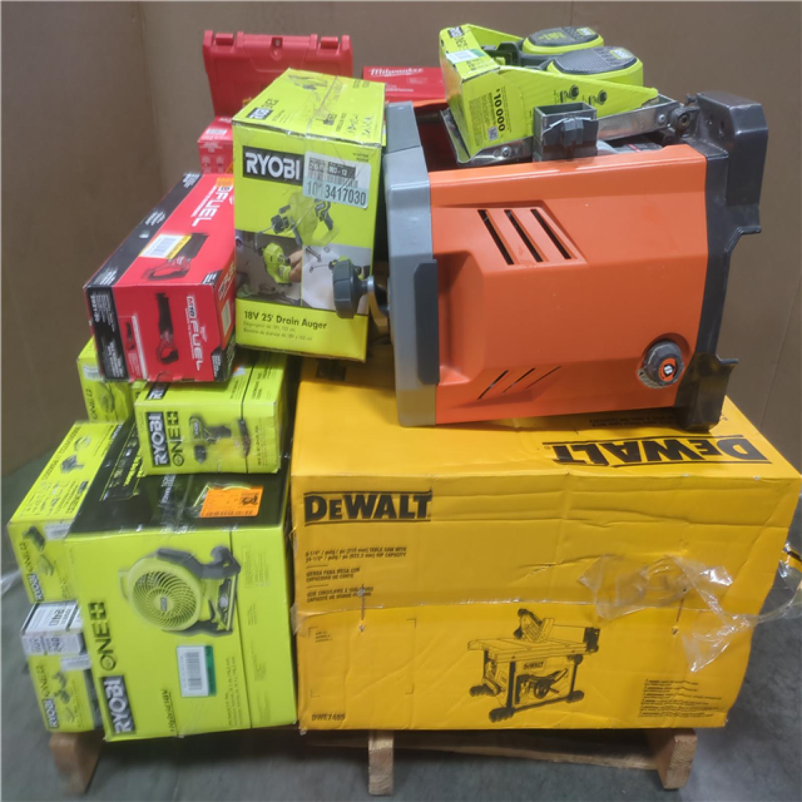 CALIFORNIA AS-IS TOOL PALLET