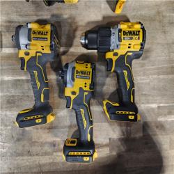 HOUSTON LOCATION - AS-IS DEWALT 4 TOOL COMBO KIT W/ (2) BATTERY & CHARGER
