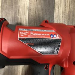 AS-IS Milwaukee FUEL 3-1/2 in. 18-Volt 21-Degree Lithium-Ion Brushless Cordless Framing Nailer (Tool-Only)