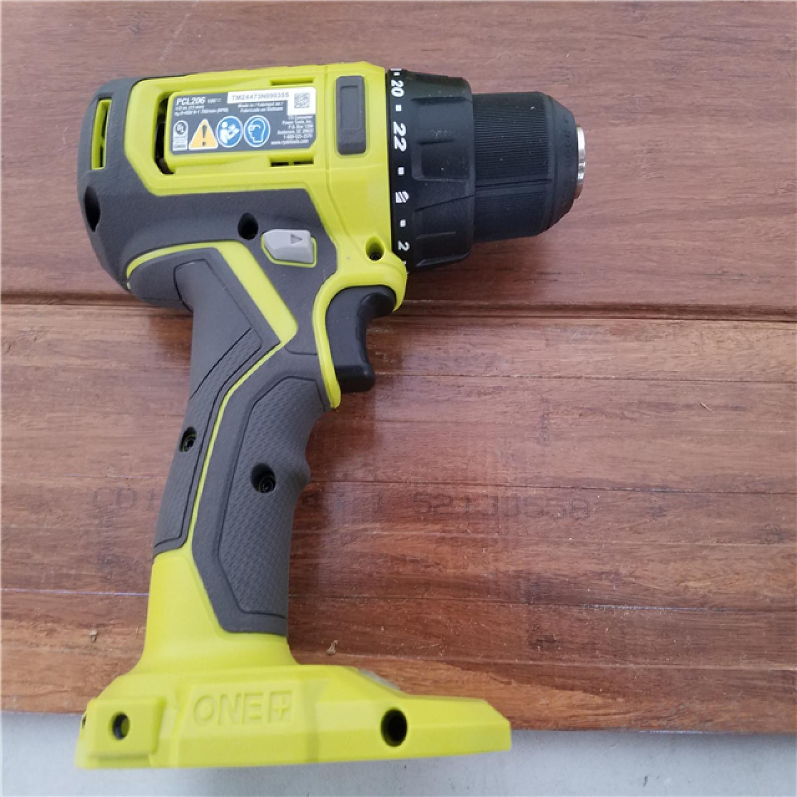 California NEW Ryobi One+ 18V 1/2 Drill/Driver Kit  includes (2) Batteries & Charger