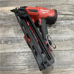 AS-IS Milwaukee FUEL 18V Lithium-Ion Brushless Cordless Gen II 15-Gauge Angled Nailer (Tool-Only)