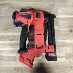 HOUSTON LOCATION - AS-IS MILWAUKEE FUEL 18-Volt Lithium-Ion Brushless Cordless 18-Gauge 1/4 in. Narrow Crown Stapler (Tool-Only)