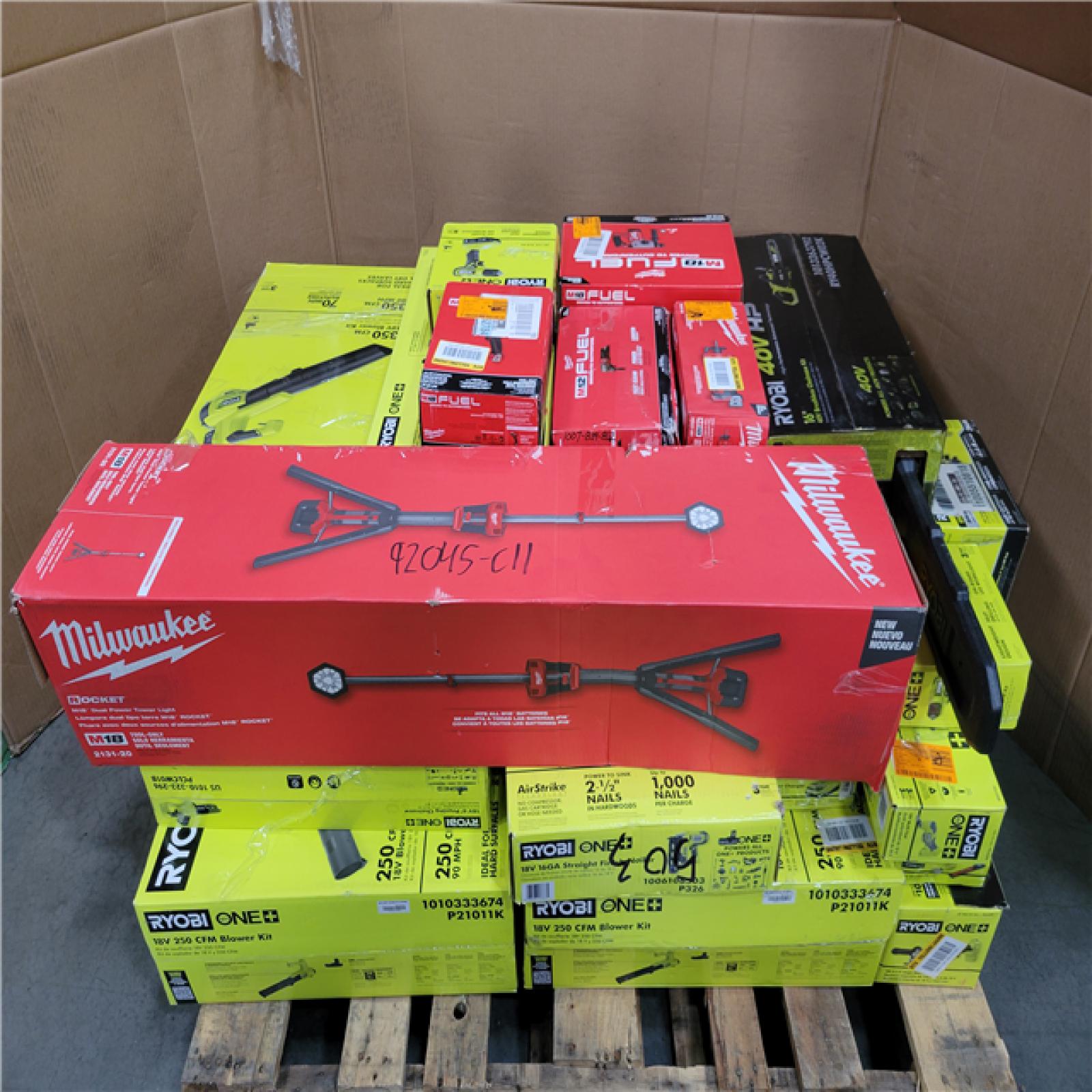 CALIFORNIA AS-IS TOOL PALLET