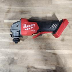HOUSTON LOCATION - AS-IS Milwaukee 2880-20 M18 FUEL 18-Volt Lithium-Ion Brushless Cordless 4-1/2 in./5 in. Grinder W/Paddle Switch (Tool-Only)
