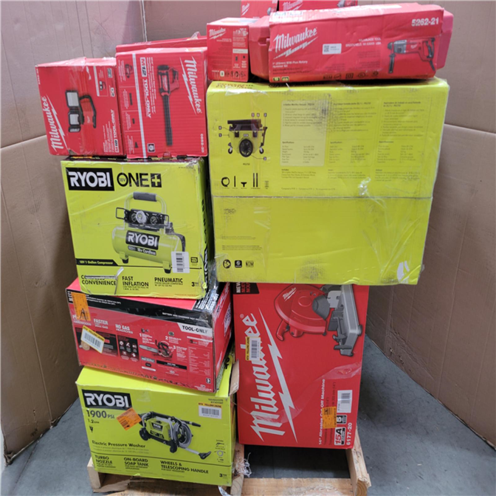 CALIFORNIA AS-IS TOOL PALLET