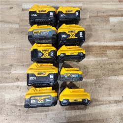 HOUSTON LOCATION - AS-IS DEWALT BATTERY PACK QTY - 10