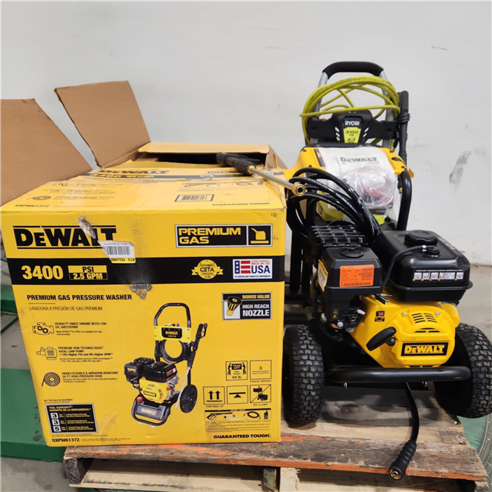 Dallas Location - As-Is GAS PRESSURE WASHER (Lot Of 4)