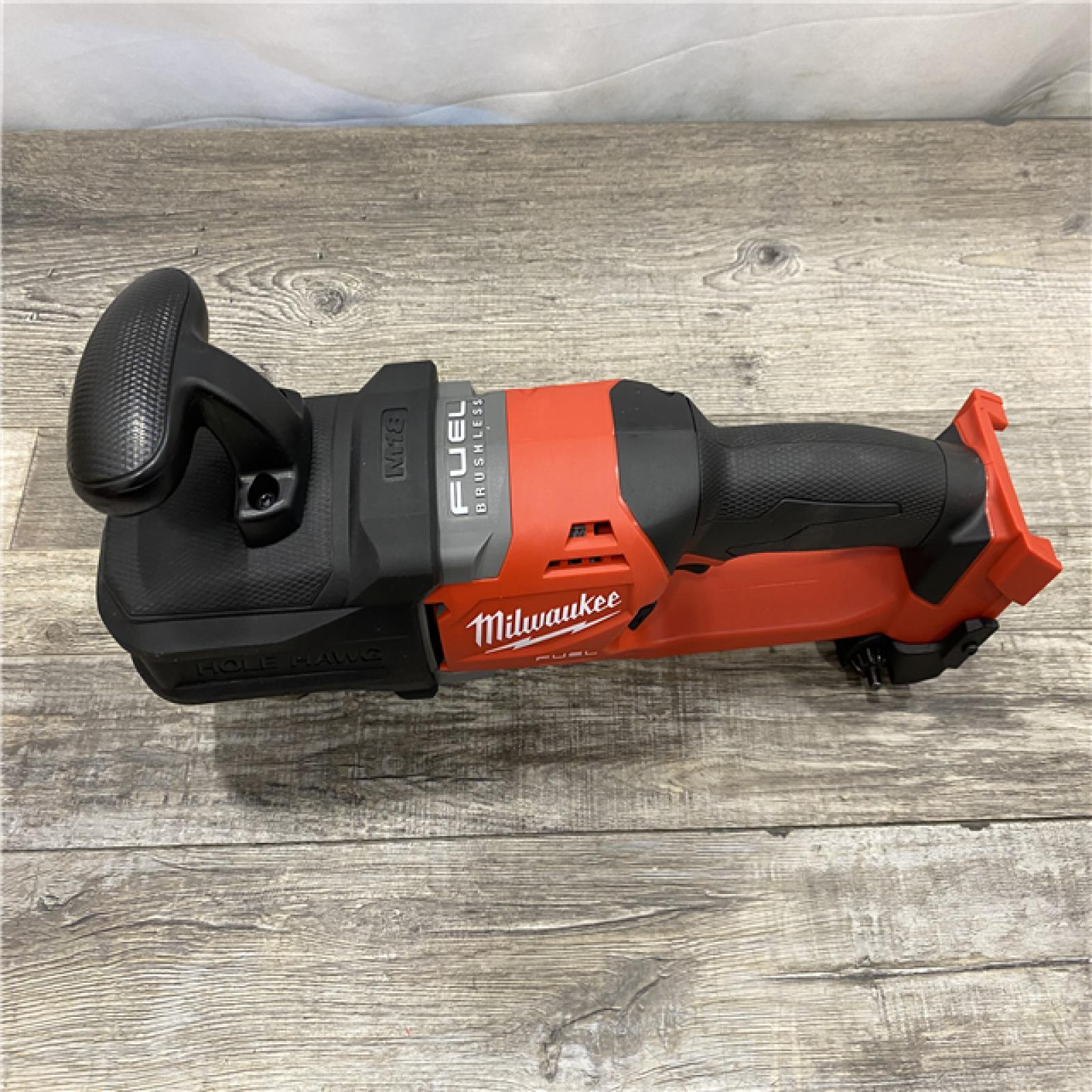 AS-IS Milwaukee FUEL GEN II 18V Lithium-Ion Brushless Cordless 1/2 in. Hole Hawg Right Angle Drill (Tool-Only)