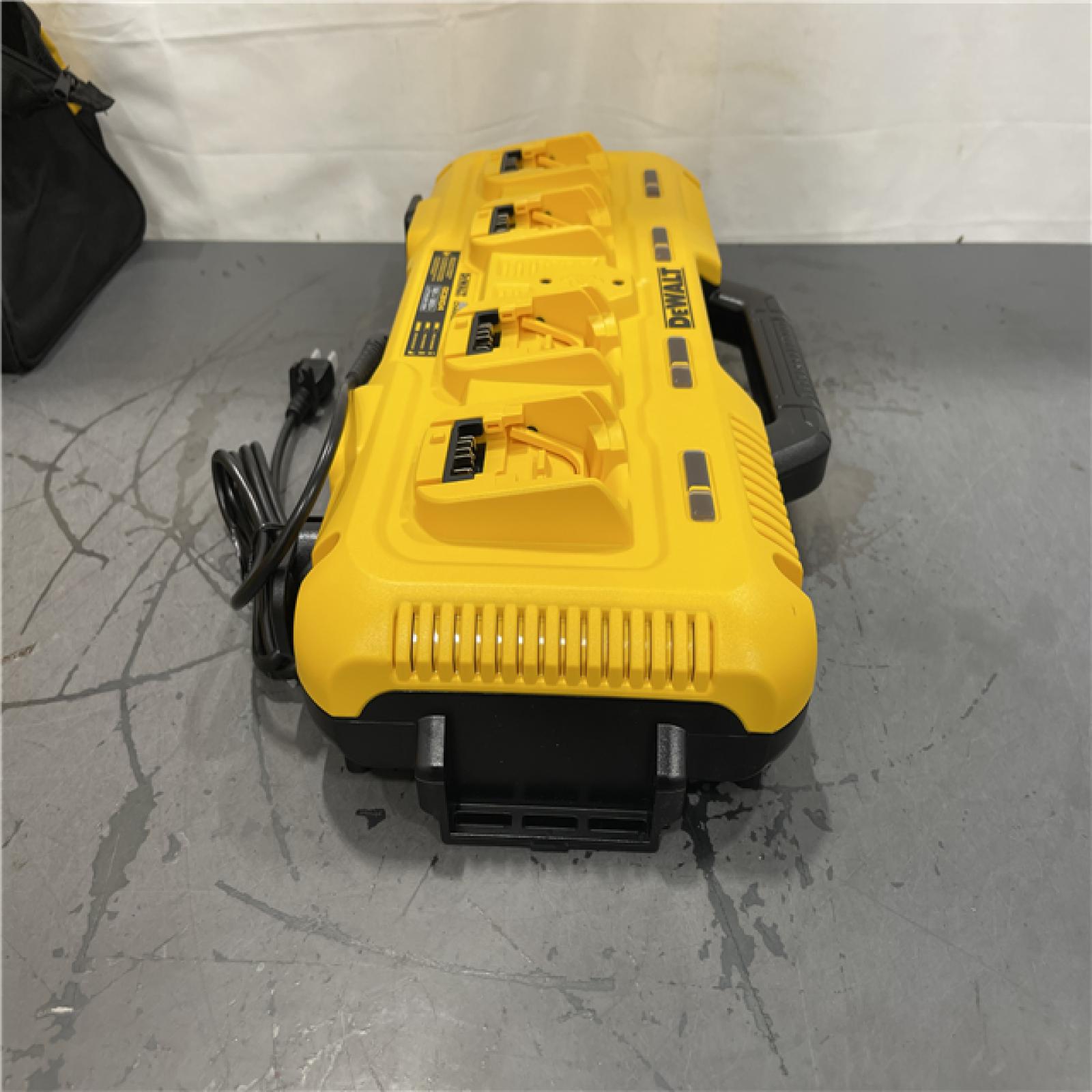 AS-IS- DEWALT 12V/20V/60V MAX 4-Port Lithium-Ion Battery Charger
