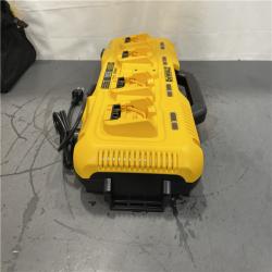 AS-IS- DEWALT 12V/20V/60V MAX 4-Port Lithium-Ion Battery Charger