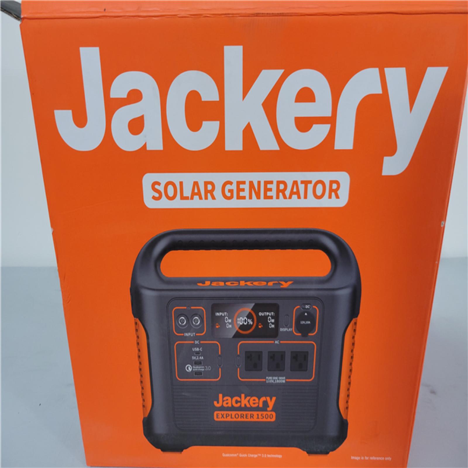 CALIFORNIA NEW JACKERY SOLAR GENERATOR