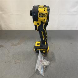 AS-IS - DEWALT 20V MAX* XR Brushless Cordless 1/4 Quiet Hydraulic Impact Driver