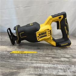AS-IS DEWALT 20V MAX Cordless Brushless Reciprocating Saw (Tool Only)