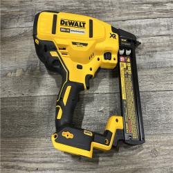 AS-IS DEWALT 20V MAX XR Lithium-Ion Cordless 18-Gauge Narrow Crown Stapler Kit