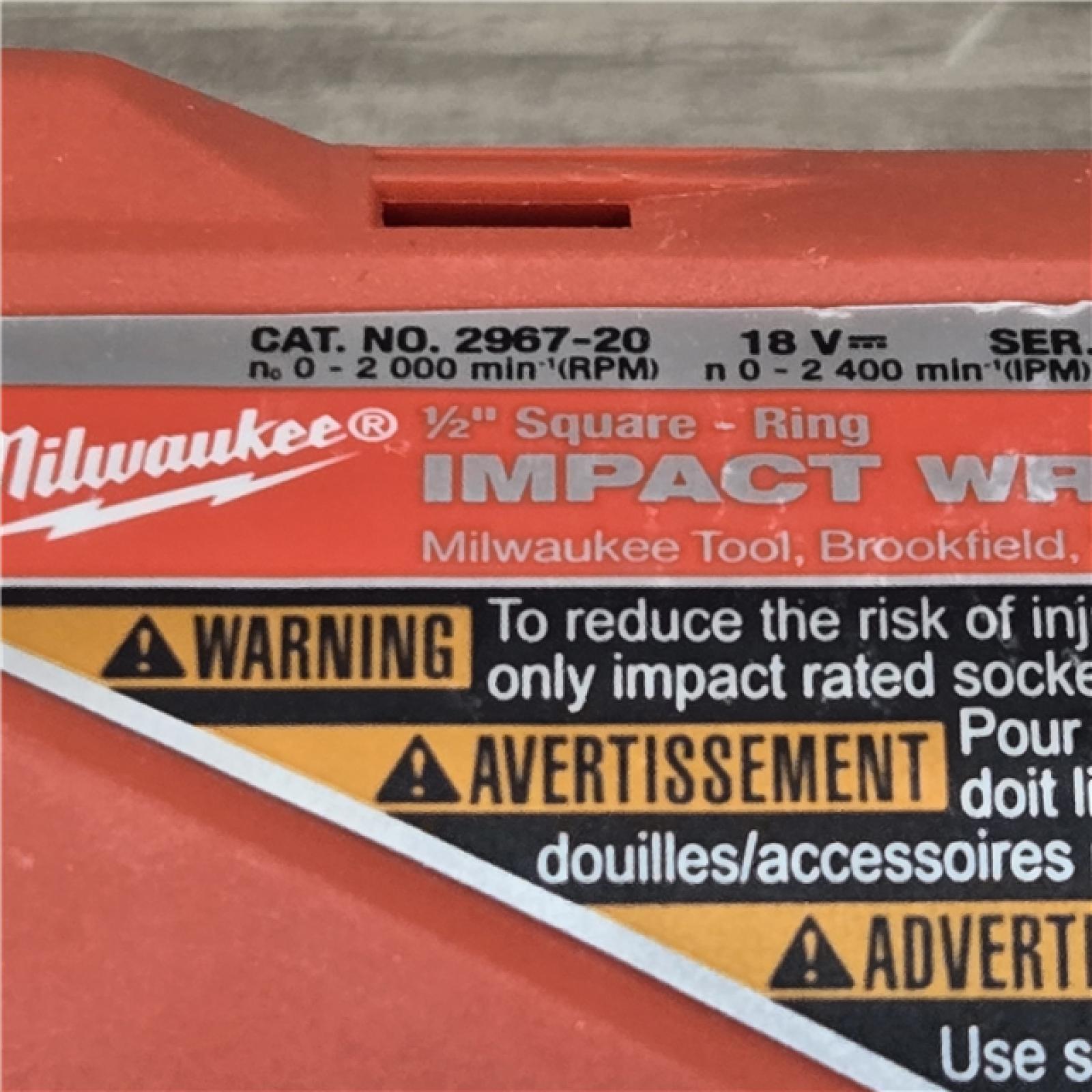 AS-IS Milwaukee M18 FUEL 18V Cordless 1/2 in. Impact Wrench (Tool-Only)