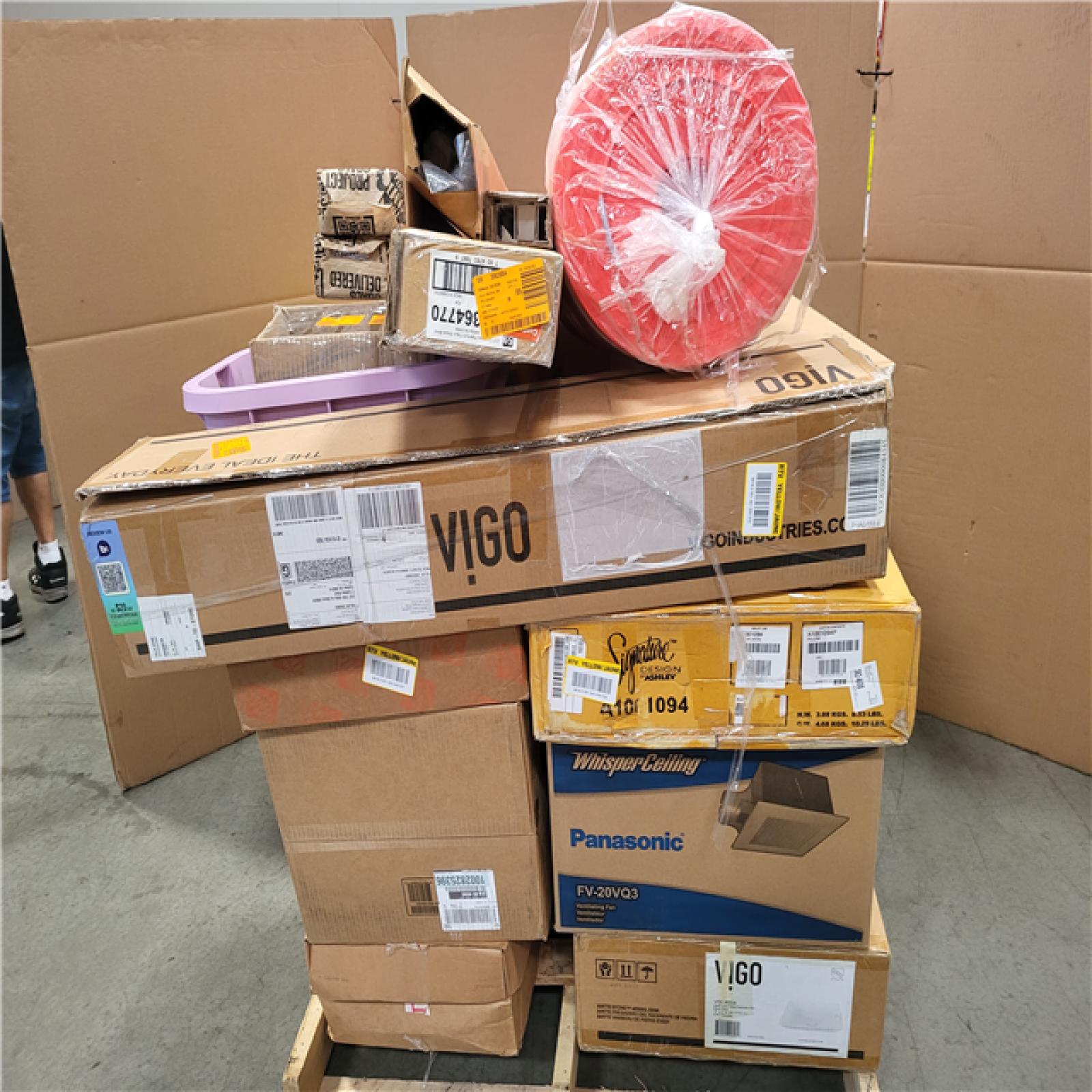 CALIFORNIA AS-IS MONSTER TURBO PALLET