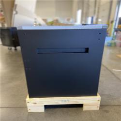 DALLAS LOCATION - Husky 84 in. W x 24 in. D 9-Drawer Heavy-Duty Mobile Workbench with Stainless Steel Top in Matte Black