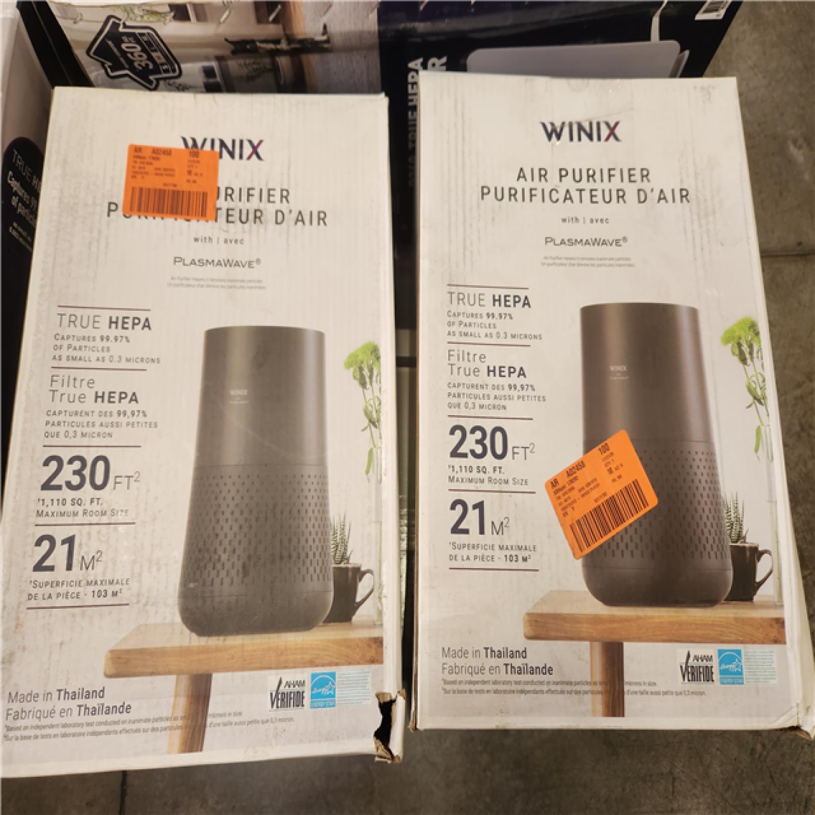 Phoenix NEW Mixed WINIX Air Purifier and Filters Pallet (9-Purifiers)