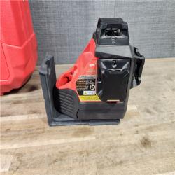 HOUSTON LOCATION - AS-IS Milwaukee-3632-21 M12 Green Beam Laser 360° 3-Plane Kit