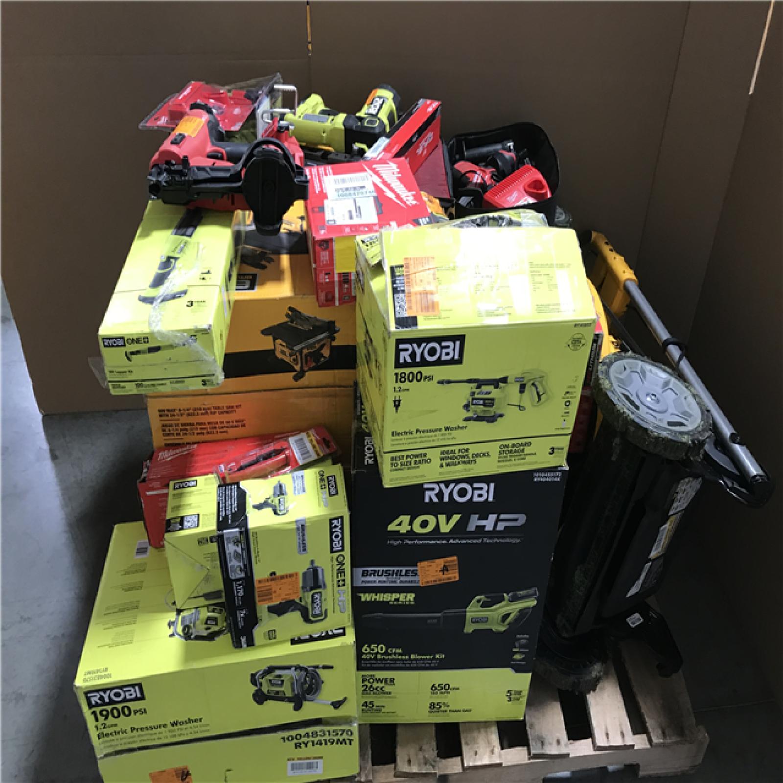 CALIFORNIA AS-IS TOOL PALLET