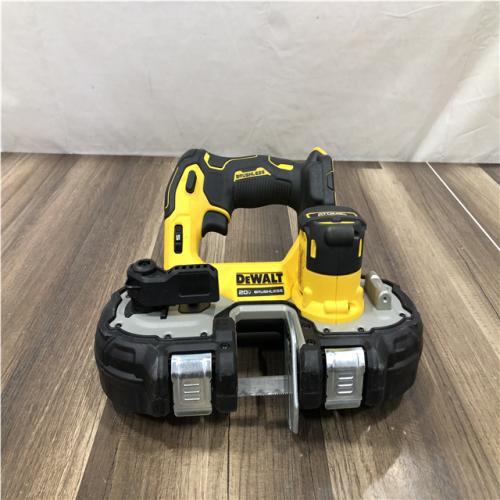 AS-IS DEWALT ATOMIC 20V MAX Cordless Brushless Compact 1-3/4 in. Bandsaw (Tool Only)