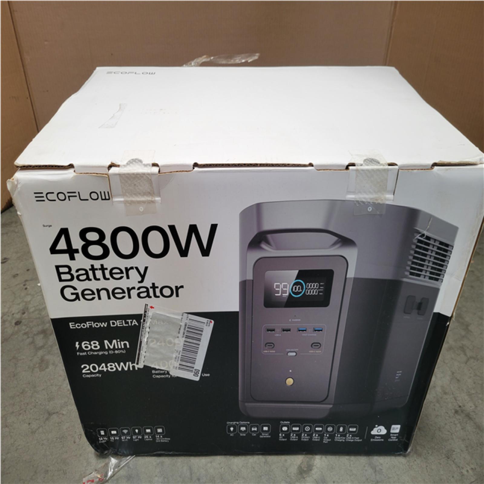 CALUFORNIA NEW ECOFLOW DELTA 2 MAX