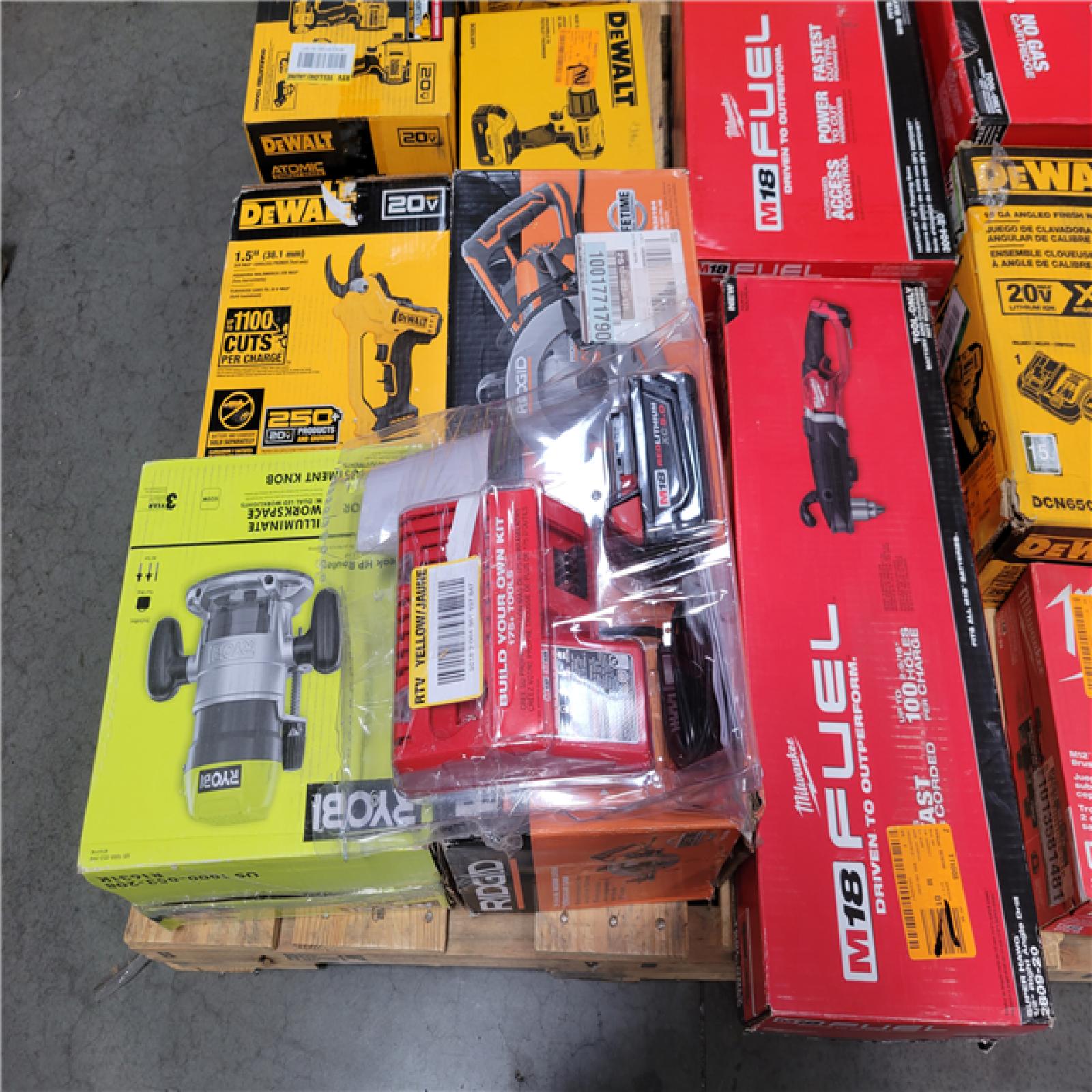 CALIFORNIA AS-IS TOOL PALLET