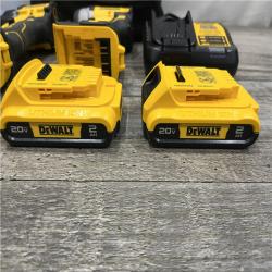 AS-IS DEWALT ATOMIC 20-Volt MAX Lithium-Ion Cordless Combo Kit