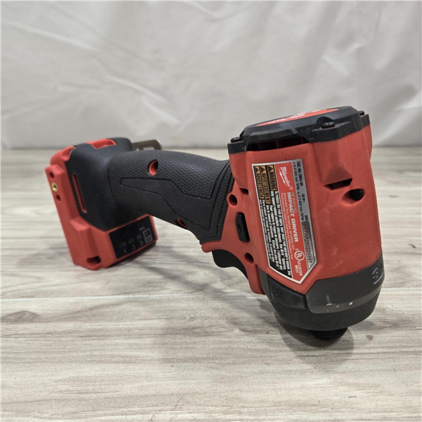 AS-IS MILWAUKEE FUEL 18V Cordless Hammer Drill and Impact Driver Combo Kit