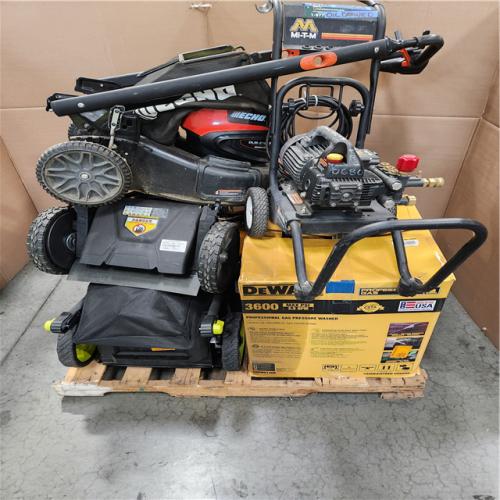 California AS-IS Outdoor Power Equipment