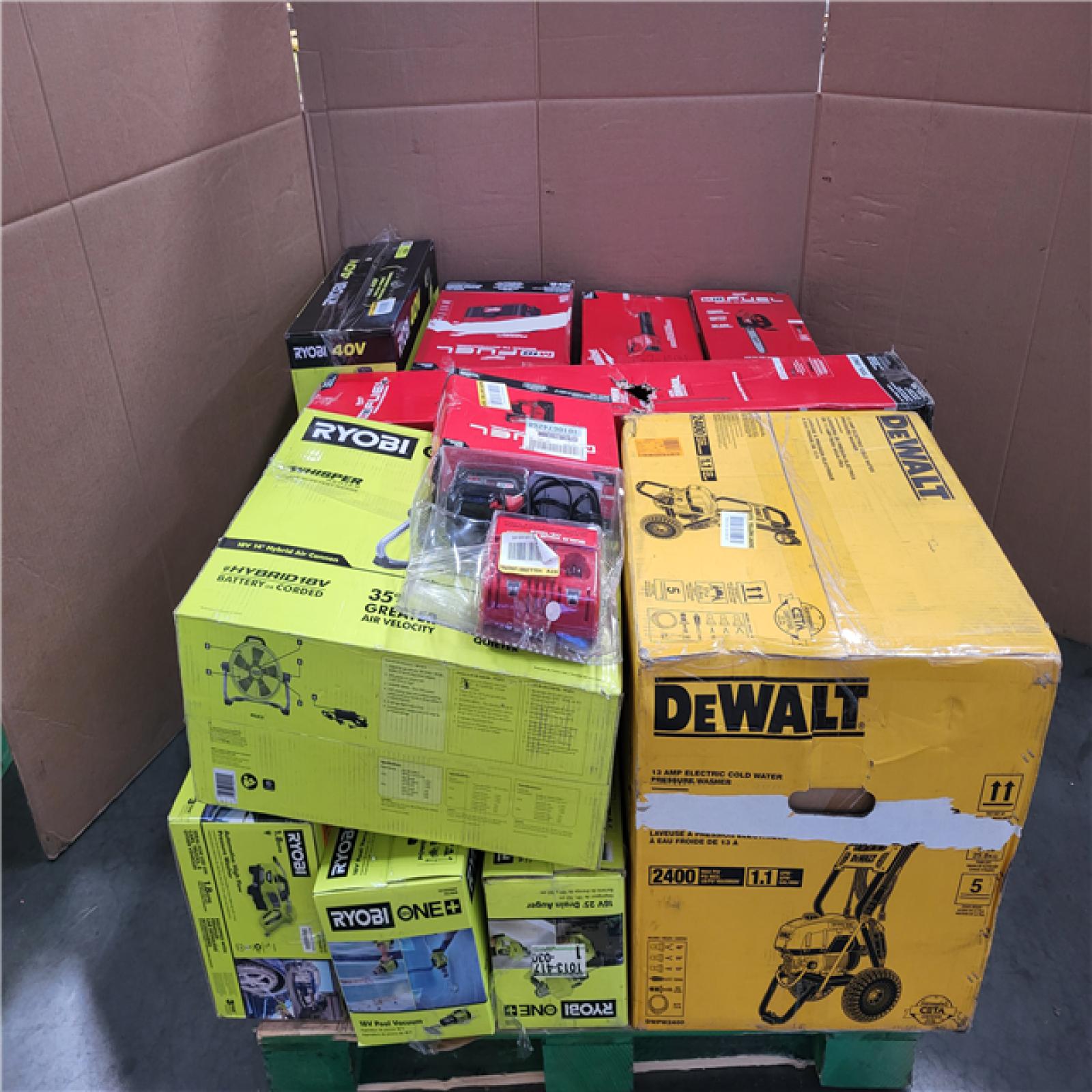 CALIFORNIA AS-IS TOOL PALLET