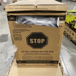 DALLAS LOCATION - AS-IS- GE Profile 5.3 cu. ft. Smart Front Load Washer in Sapphire Blue w/OdorBlock UltraFresh Vent System  Microban  Tier 2 EStar