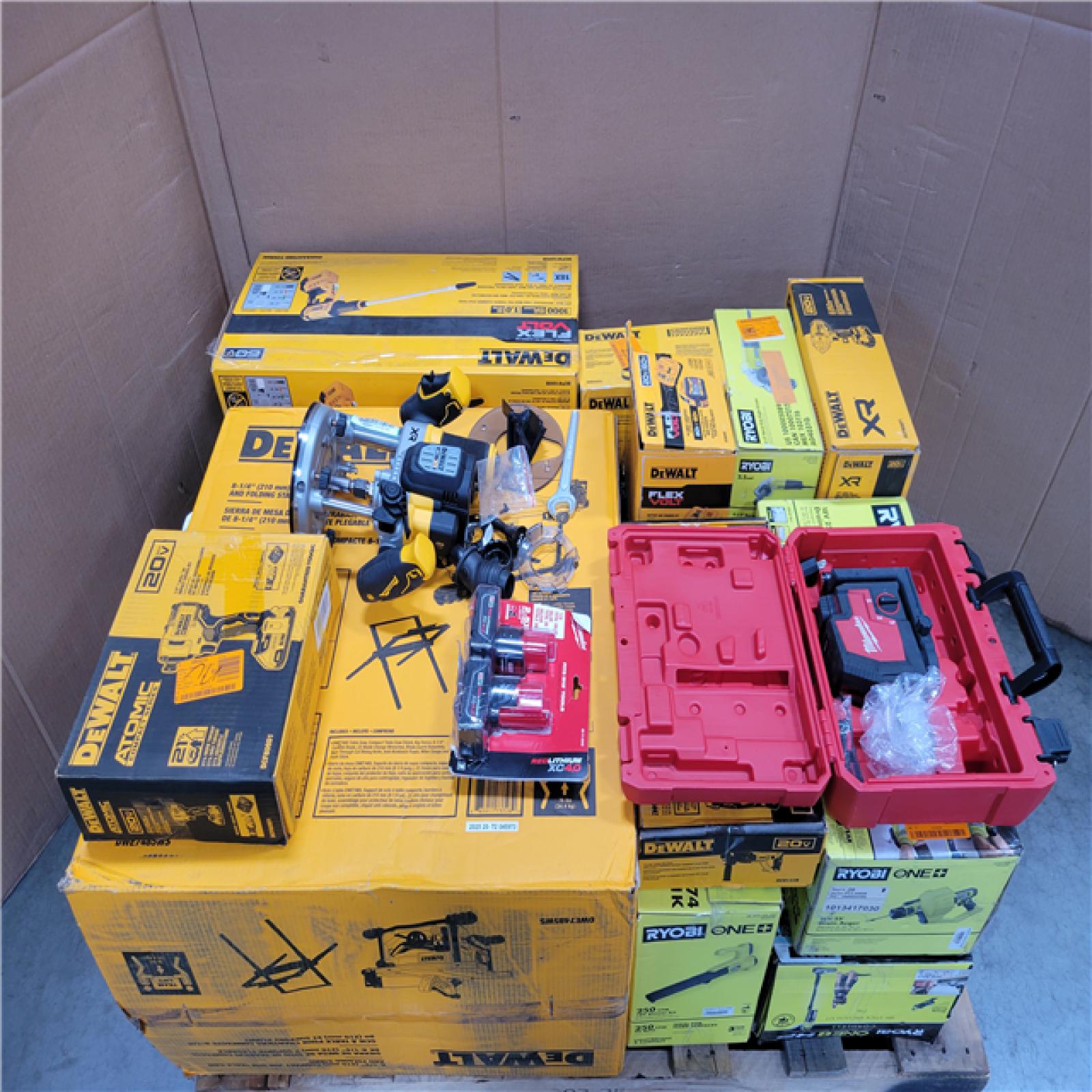 CALIFORNIA AS-IS TOOL PALLET