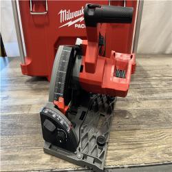 NEW - Milwaukee FUEL 18V Lithium-Ion Brushless Cordless 6-1/2 in. Plunge Track Saw PACKOUT Kit