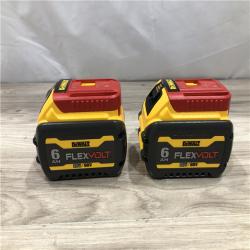 AS-IS DEWALT FLEXVOLT 20-Volt/60-Volt MAX Lithium-Ion 6.0Ah Battery Pack (2-Pack)