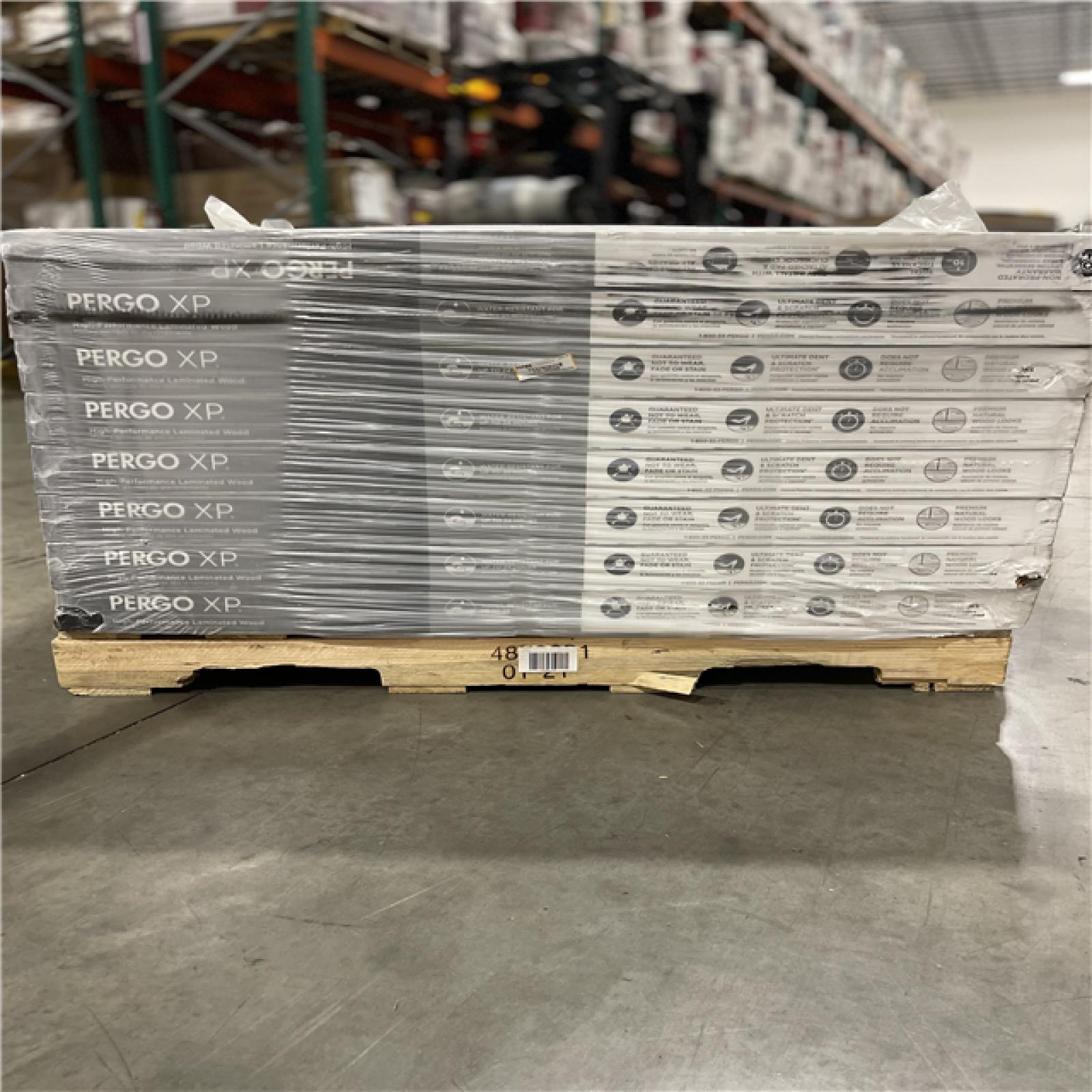 DALLAS LOCATION -Pergo XP Anndel Oak 10 mm T x 7.4 in. W Water Resistant Laminate Wood Flooring (19.63 sq. ft./case) PALLET-(32 CASES)