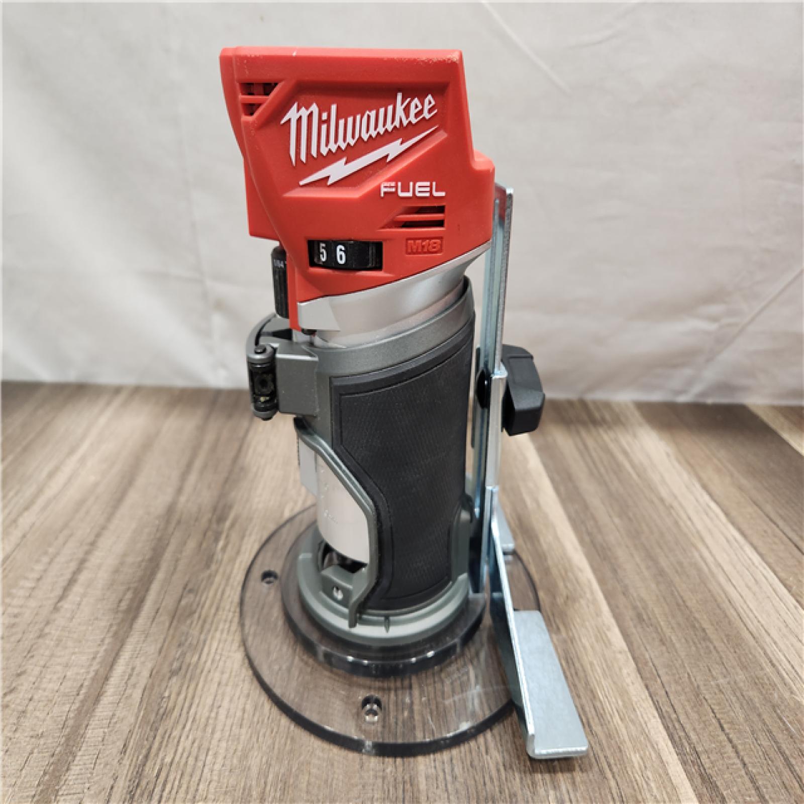 AS-IS- Milwaukee M18 FUEL Compact Router (Tool-Only)
