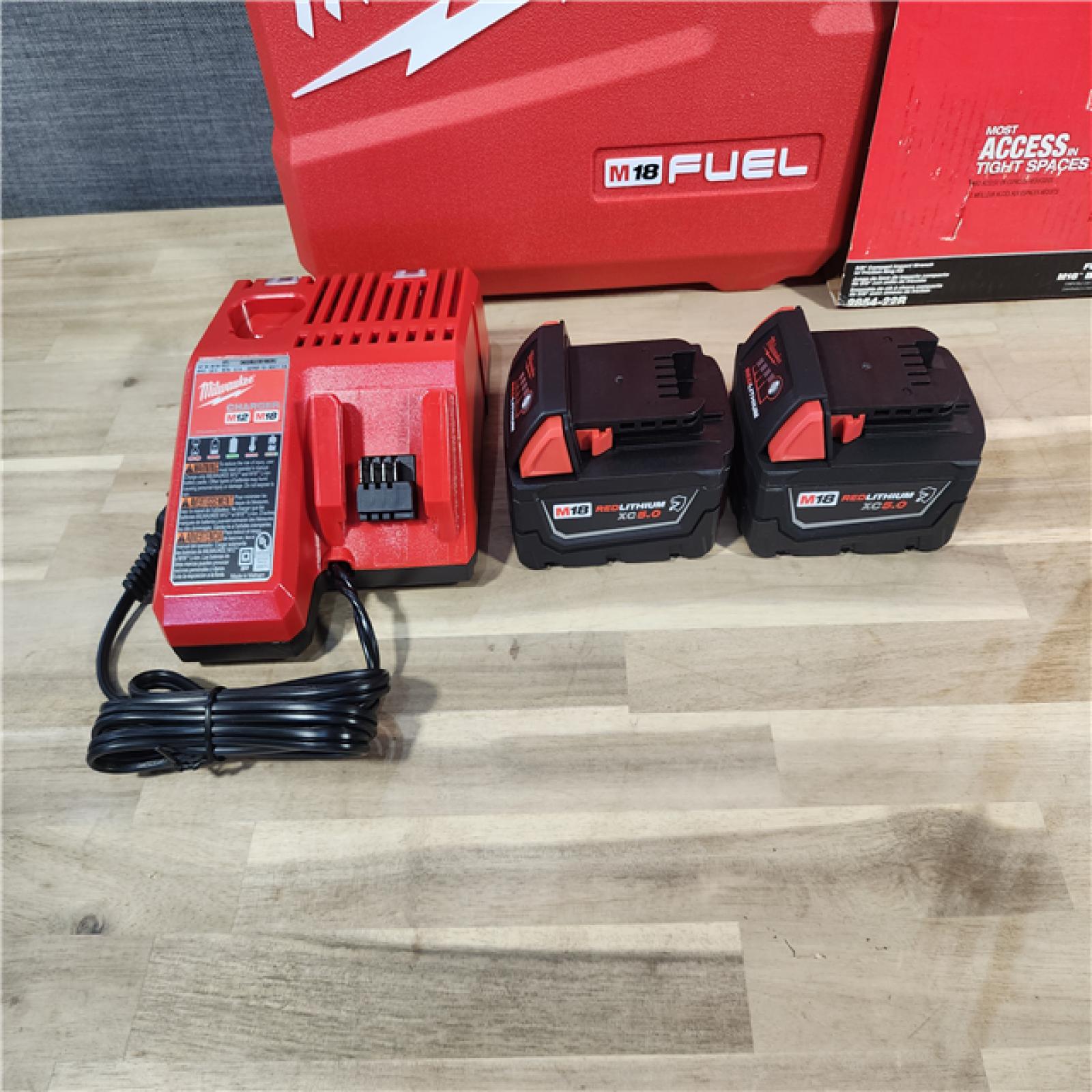 HOUSTON LOCATION - AS-IS (APPEARS LIKE NEW) Milwaukee M18 FUEL Brushless Cordless 3/8 in. Compact Impact Wrench with Friction Ring Kit