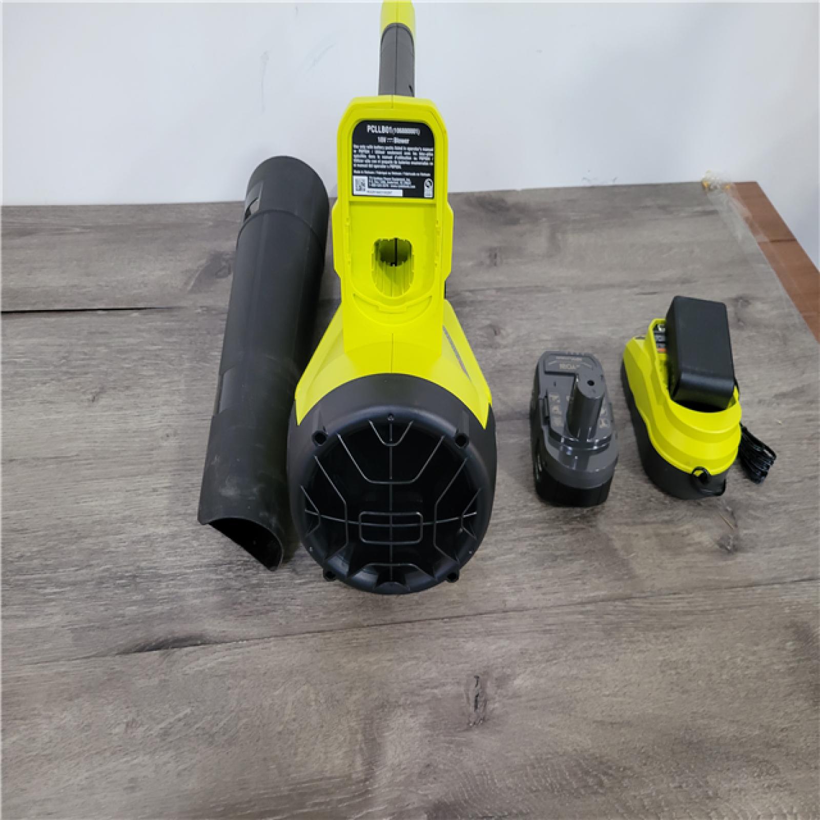 California AS-IS Ryobi One+ 350 CFM 18V Blower Kit