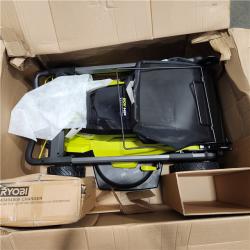 Dallas Location - As-Is RYOBI 80V HP Brushless Battery Cordless Electric 30 in.Lawn Mower with Battery and Charger