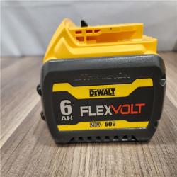 LIKE NEW! - DEWALT FLEXVOLT 20V/60V MAX Lithium-Ion 6.0Ah Battery Pack with Charger