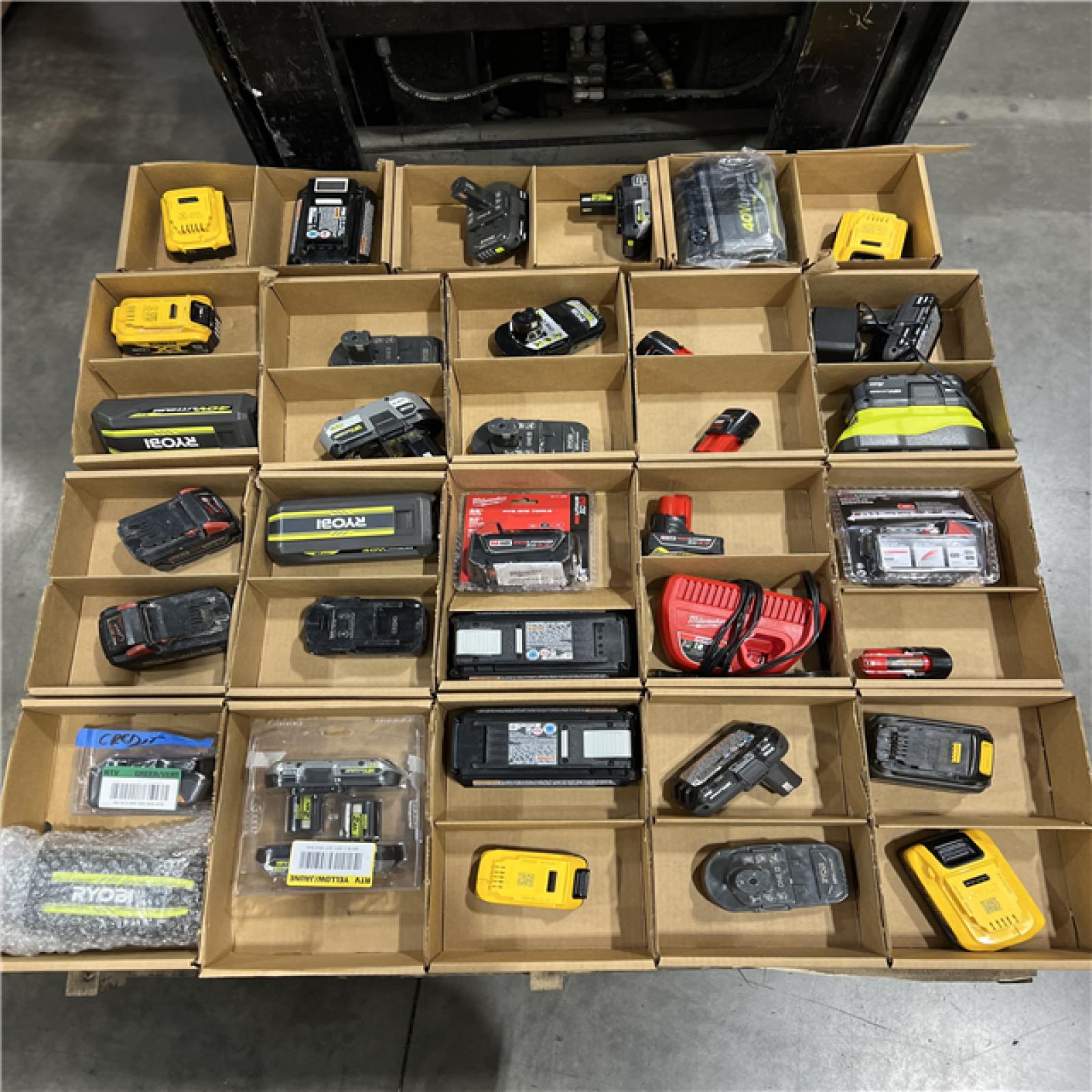 Dallas Location - As-Is Battery Pallet