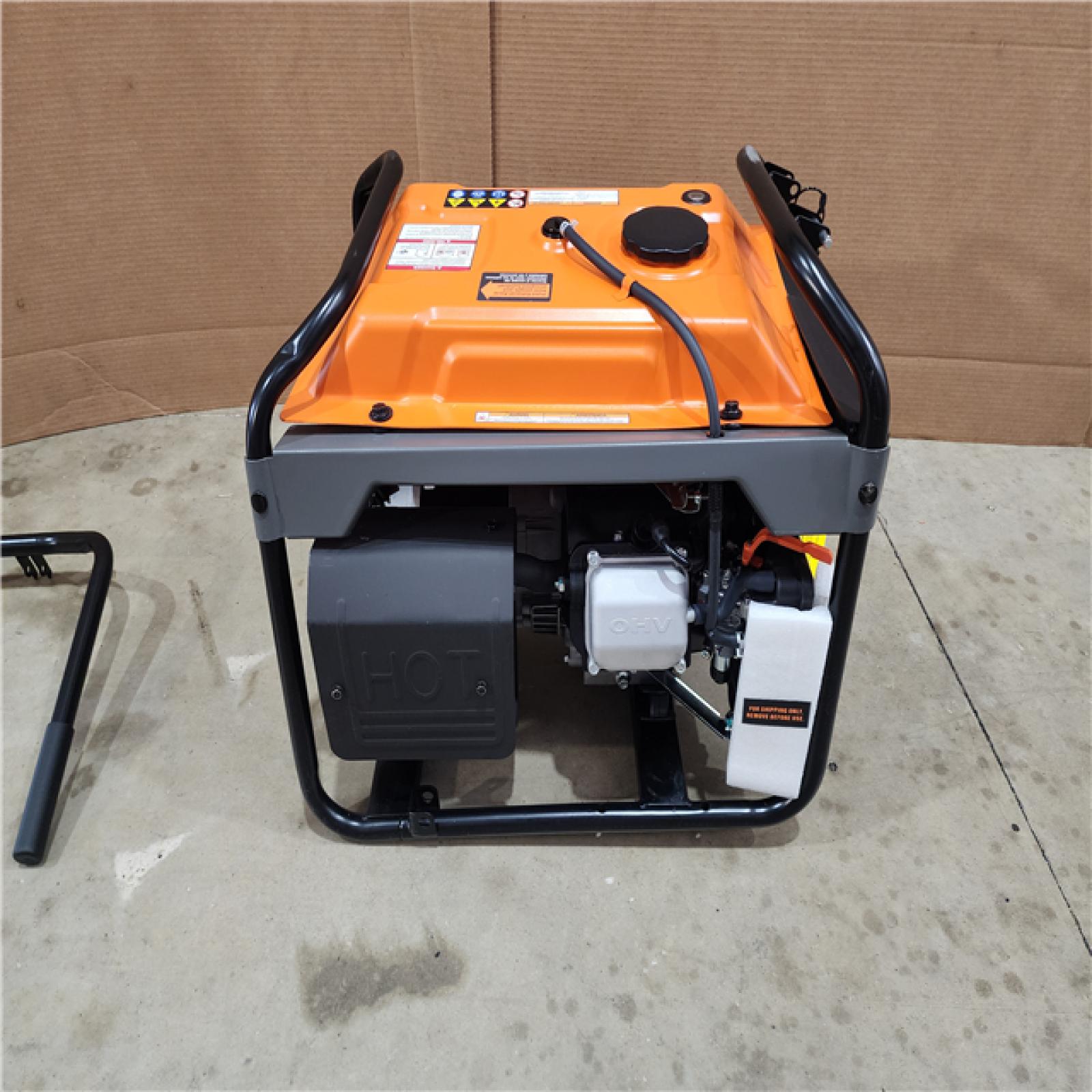 HOUSTON LOCATION - AS - IS 5000/4500 ELECTRIC START DUAL FUEL PORTABLE GENERATOR
