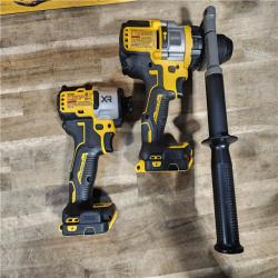 HOUSTON LOCATION - AS-IS DEWALT 20V MAX XR 2-Tool Combo Kit with POWERPACK - DCK2101QQ2