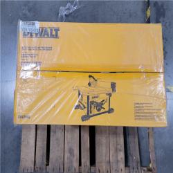 CALIFORNIA AS-IS DEWALT 8-1/4 /PULG/PO (210mm) TABLE SAW WITH 24-1/2 /PULG/PO (622.3mm) RIP CAPACITY
