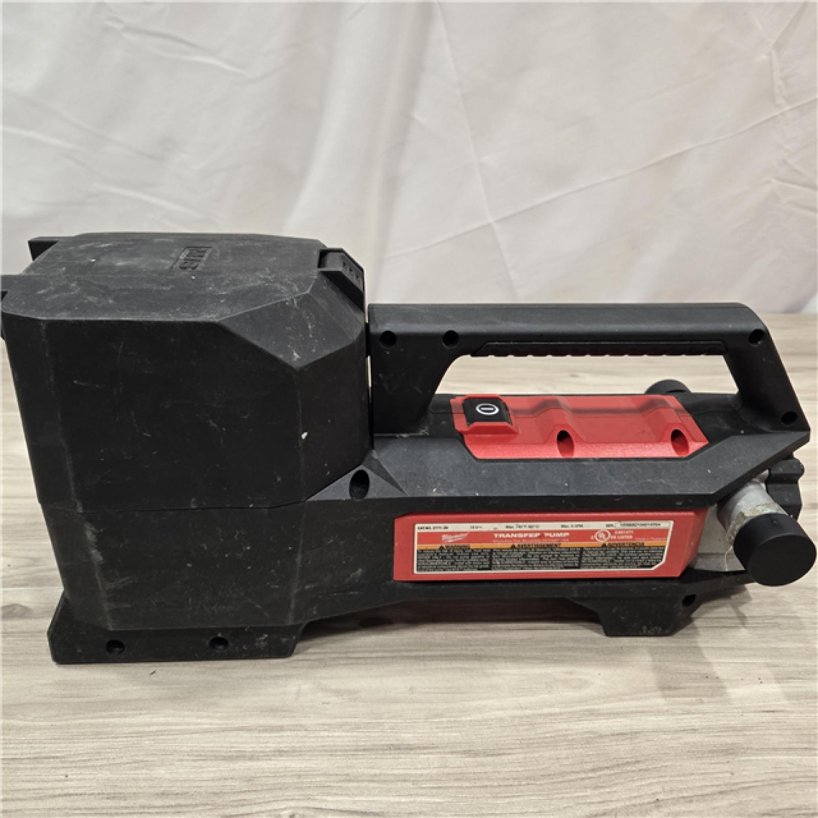 AS-IS Milwaukee 18V 1/4 HP Cordless Transfer Pump (Tool Only)