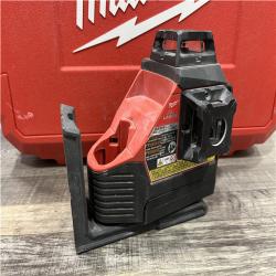 AS-IS Milwaukee 12-Volt Lithium-Ion Cordless Green 250 ft. 3-Plane Laser Level Kit
